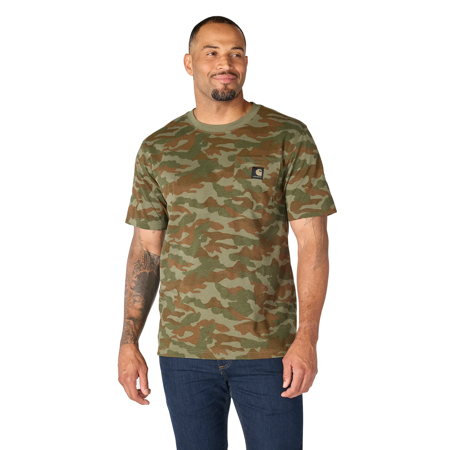 Irvine Relaxed Camo Tee -Mens - Image 2