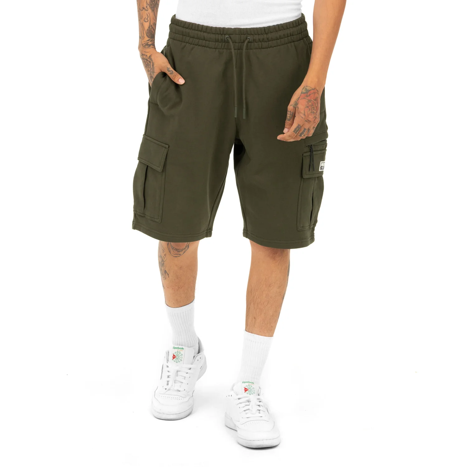 French Terry Cargo Shorts - Mens - Image 2