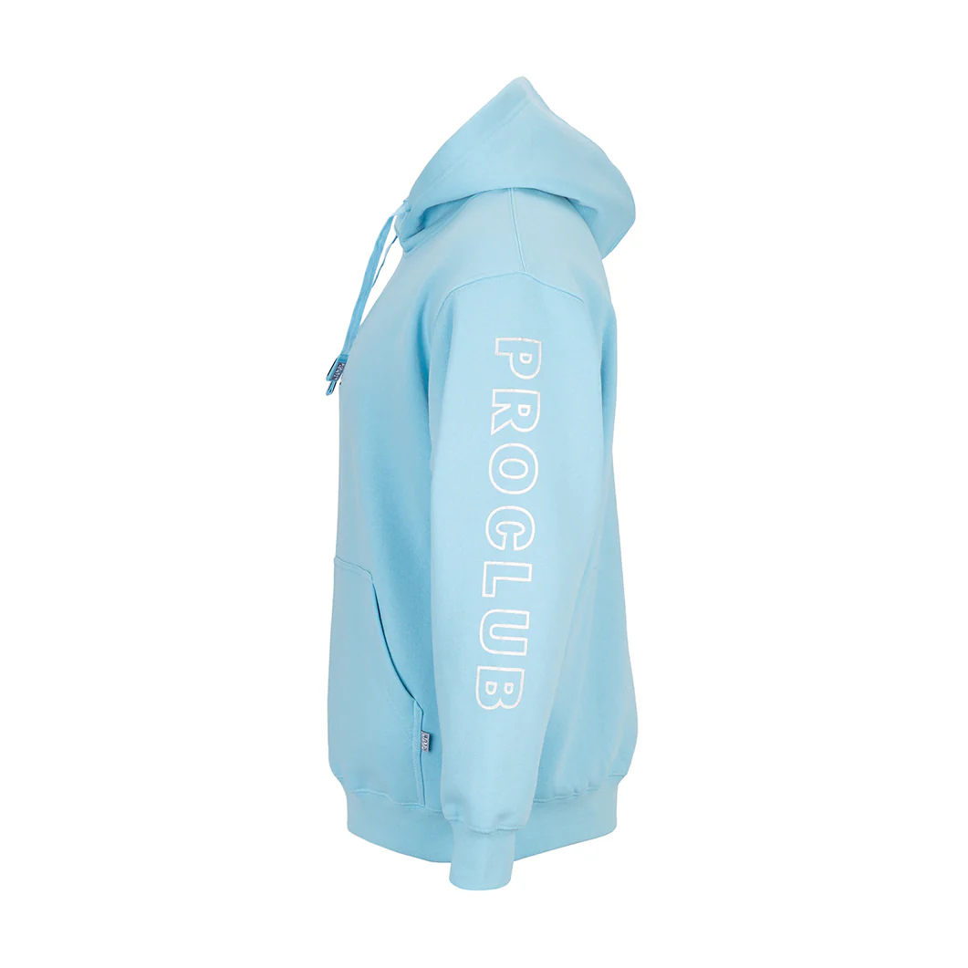 Embroidered Box Logo Hoody - Mens - Image 4