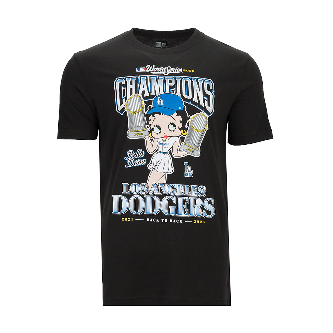 Dodgers WS x Betty x Bella Crew Neck Tee - Womens