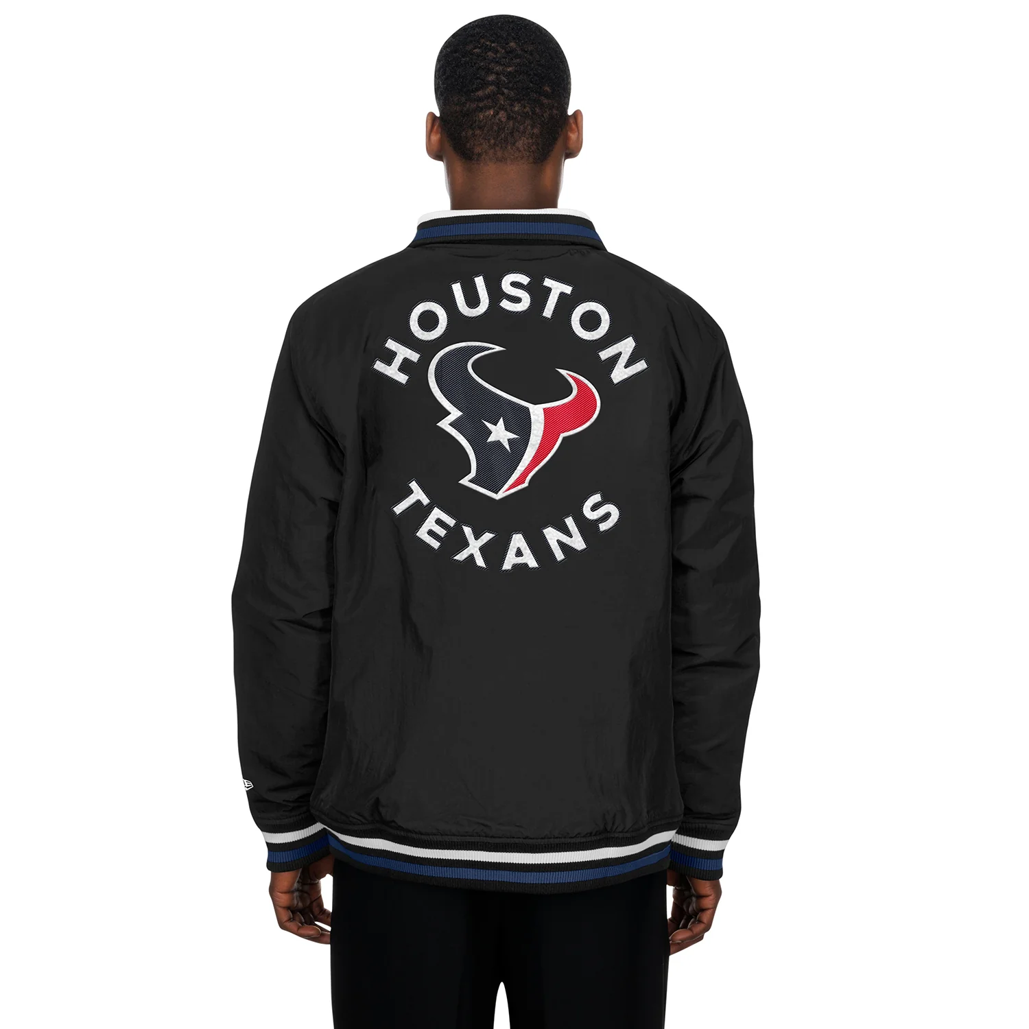 Houston Texans Nylon Track Jacket -Mens - Image 3