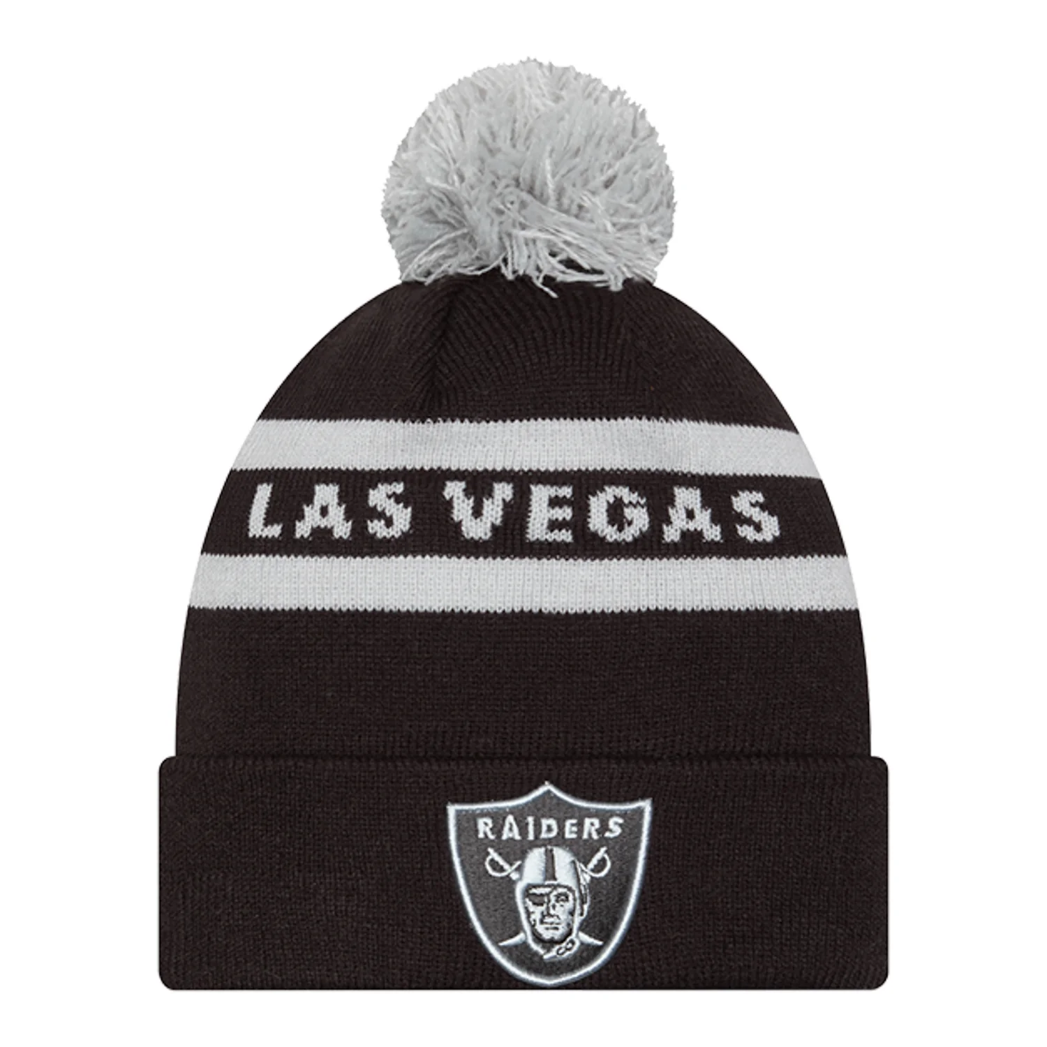 Knit 2-Tone Pom OTC Beanie