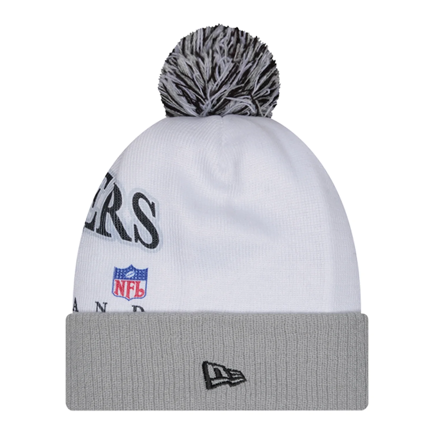 Oakland Raiders Knit Spirit Pom Beanie - Image 2