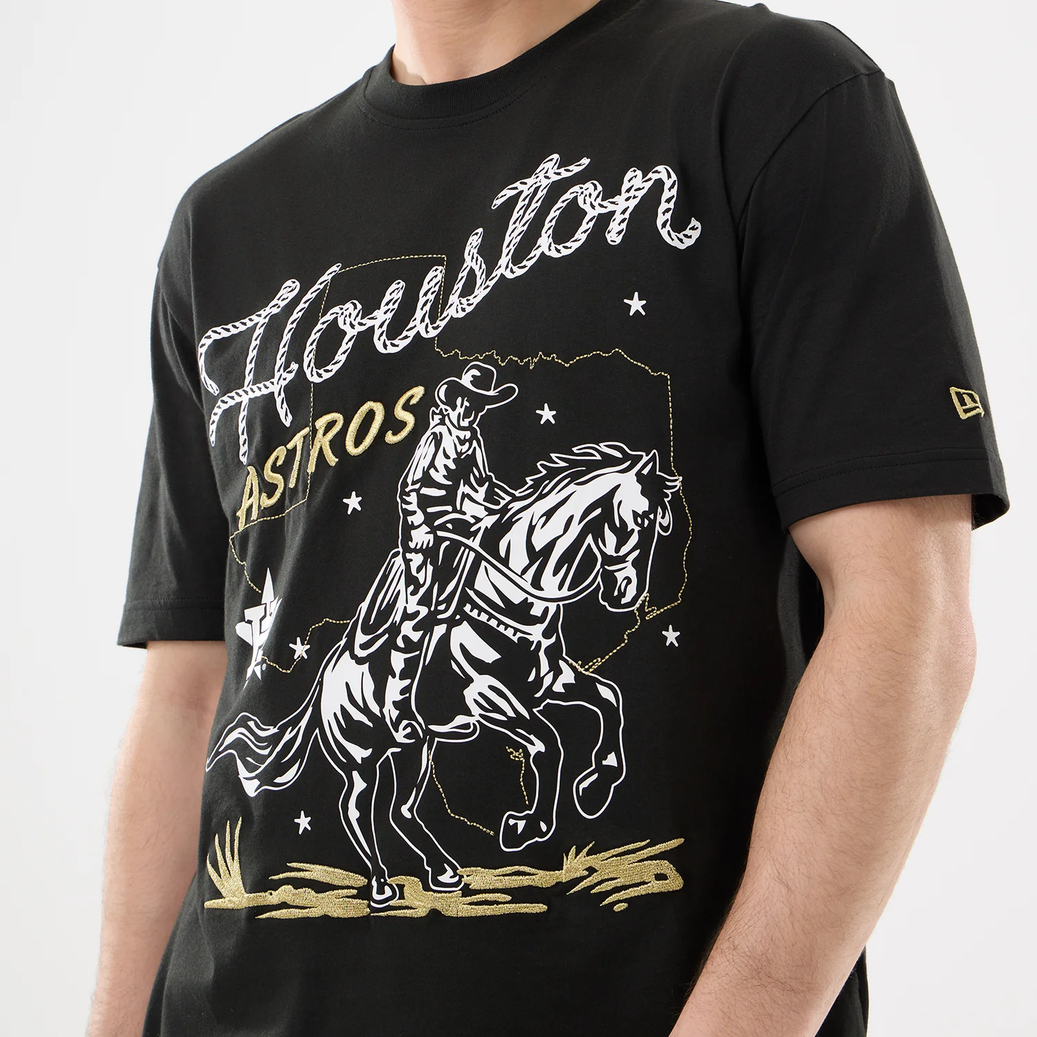 Houston Astros Western Tee -Mens - Image 4