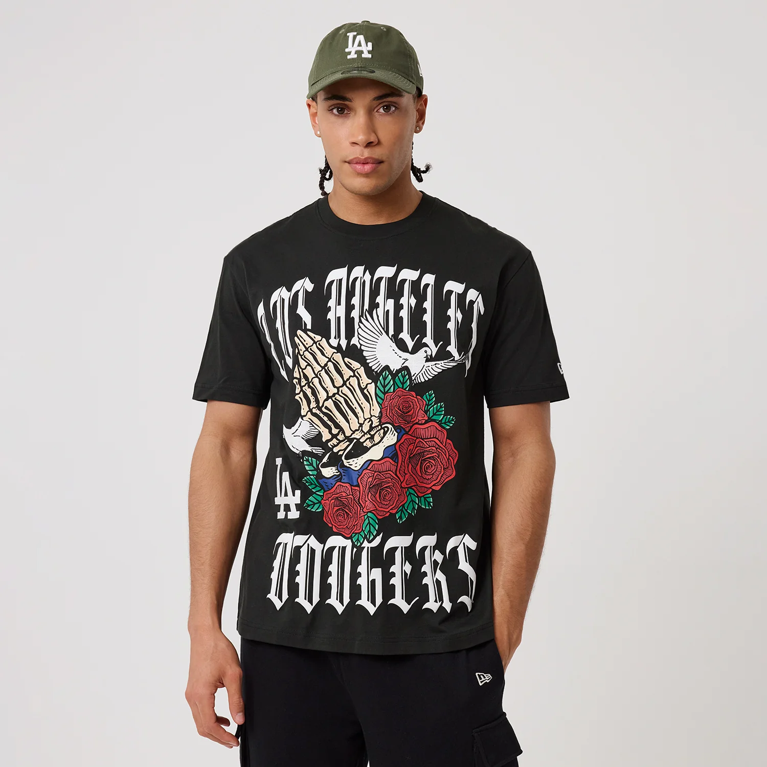Los Angeles Dodgers Gothic Tee -Mens - Image 2