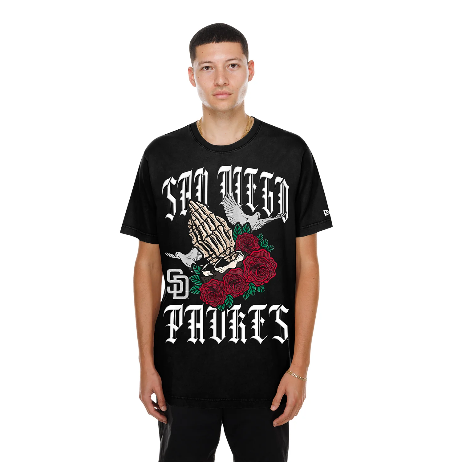 San Diego Padres Gothic Tee -Mens - Image 2