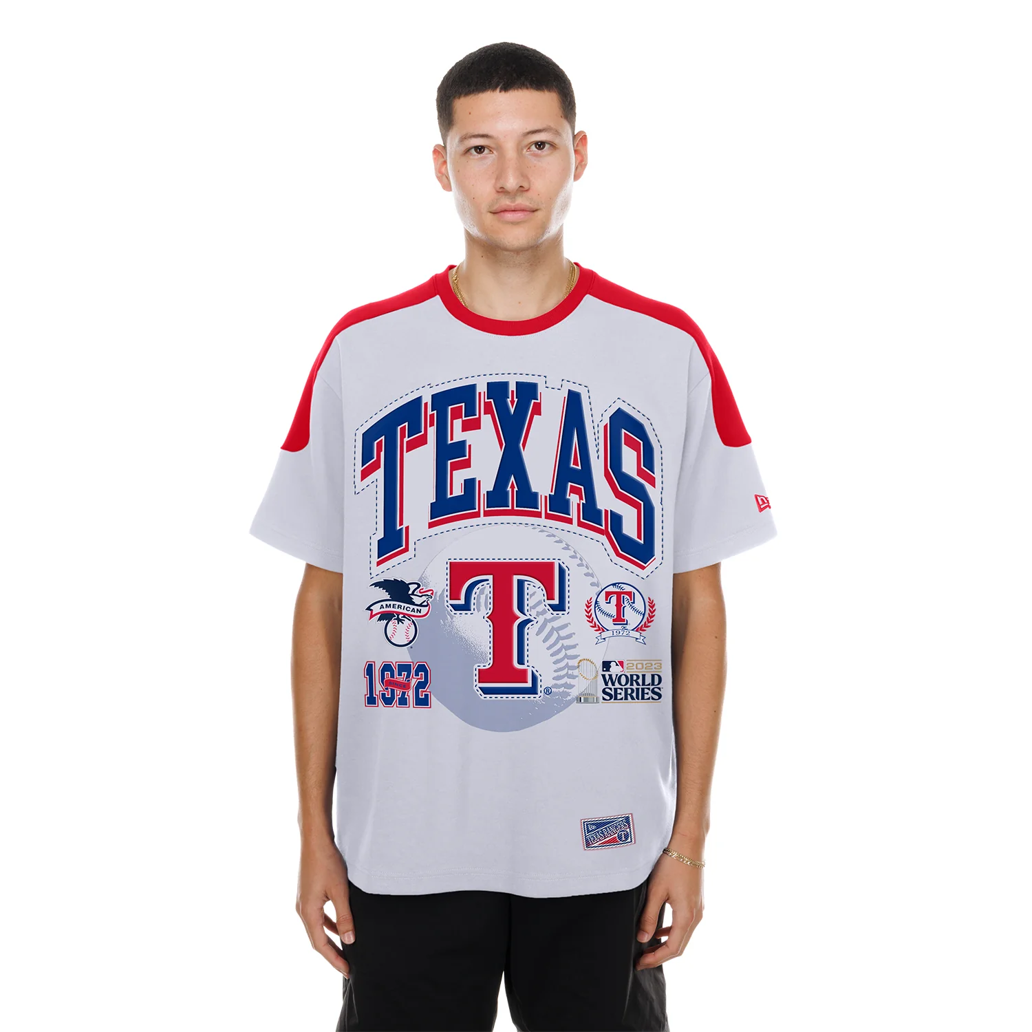 Texas Rangers Varsity Tee -Mens - Image 2