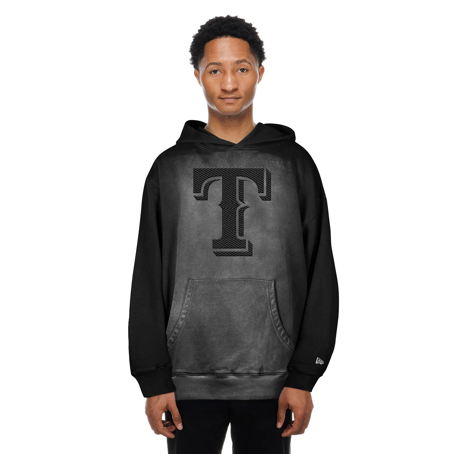 Texas Rangers Faded Hoodie -Mens - Image 2
