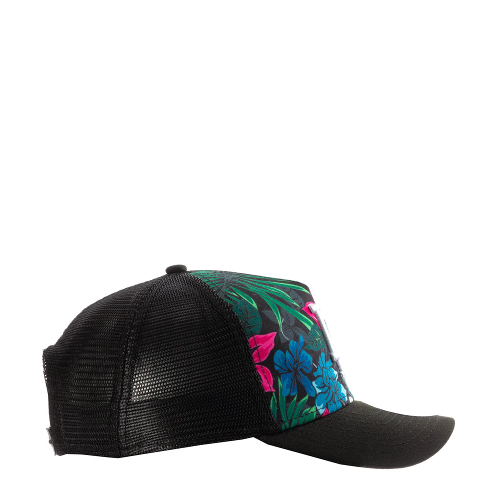 Dodgers Hibiscus Floral Trucker 940 - Image 2