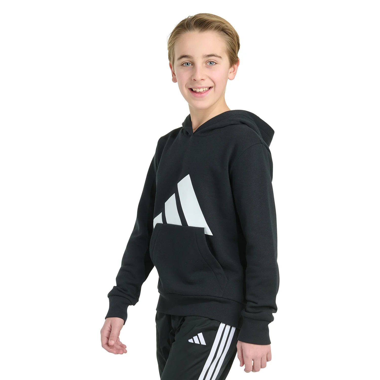 Essential Big Logo Fleece PO Hoody - Youth - Image 3