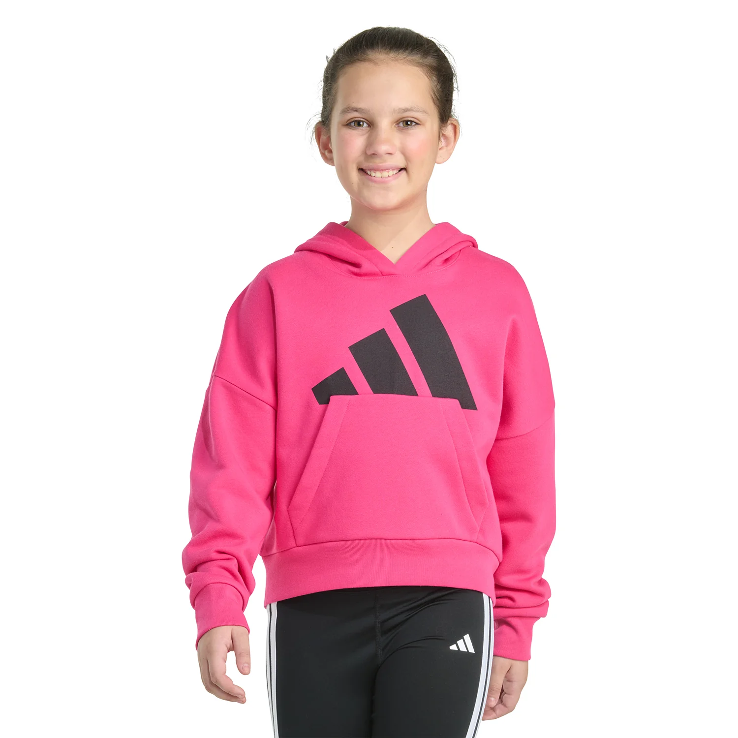 Essential Big Logo Fleece PO Hoody - Youth - Image 2