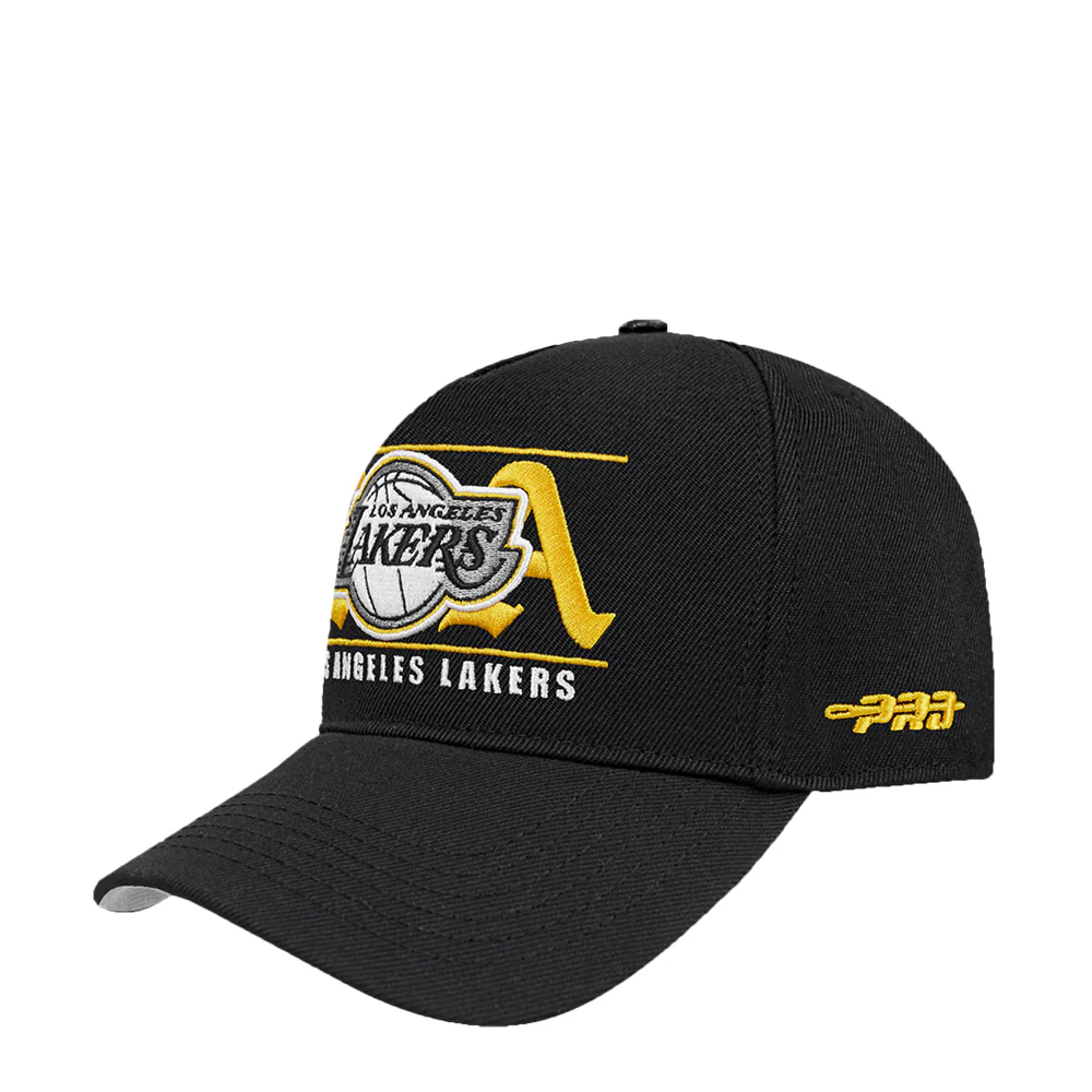 Lakers Loyalty Triple Front Pinch Front Snapback - Image 3