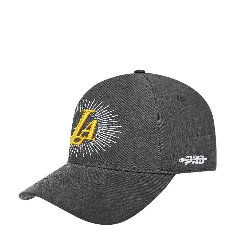 Lakers Eternal Skull Pro Pinch Snapback - Image 3
