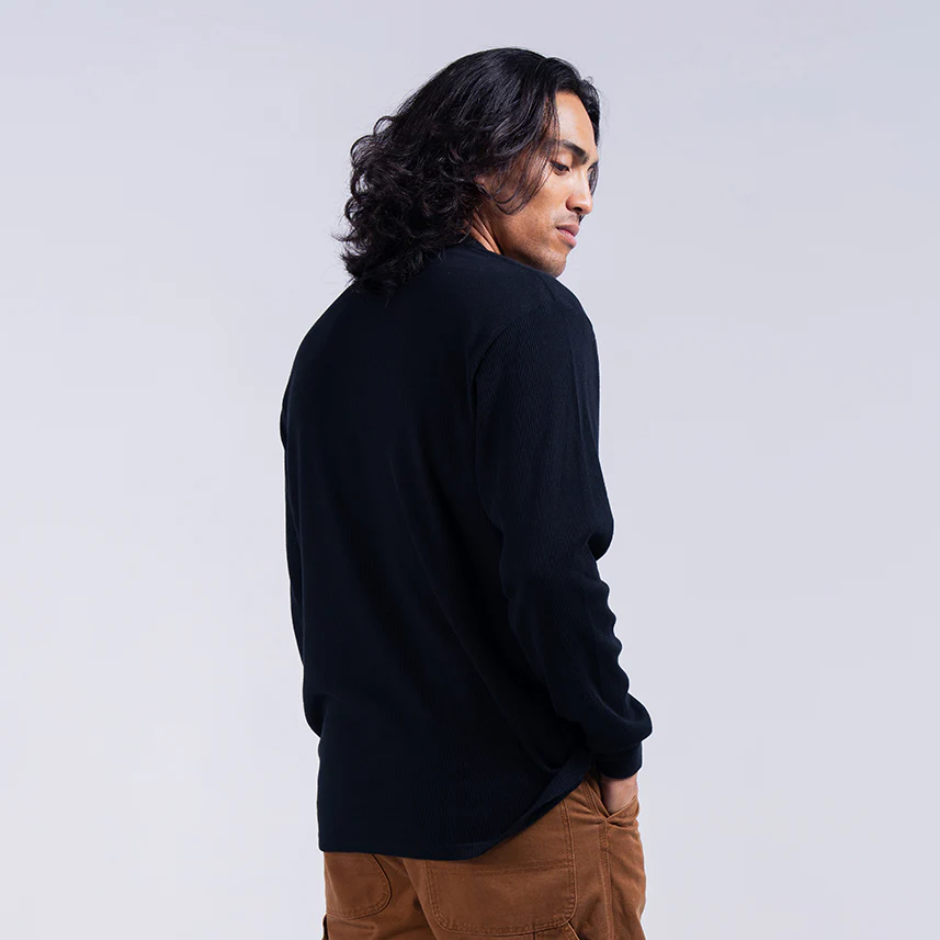 Long Sleeve Solid Thermal - Mens - Image 3