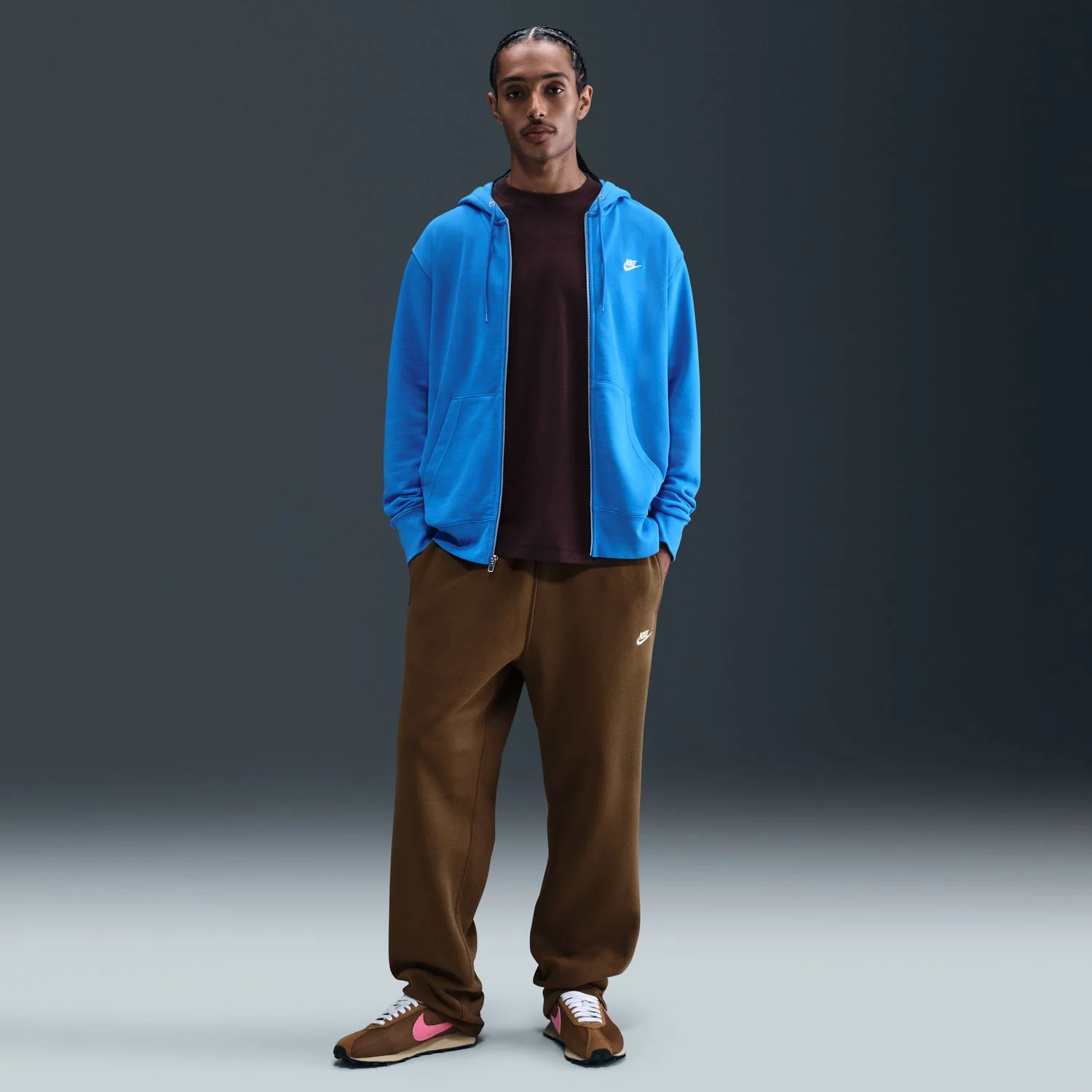 Club Fleece Open Hem Pant - Mens - Image 2