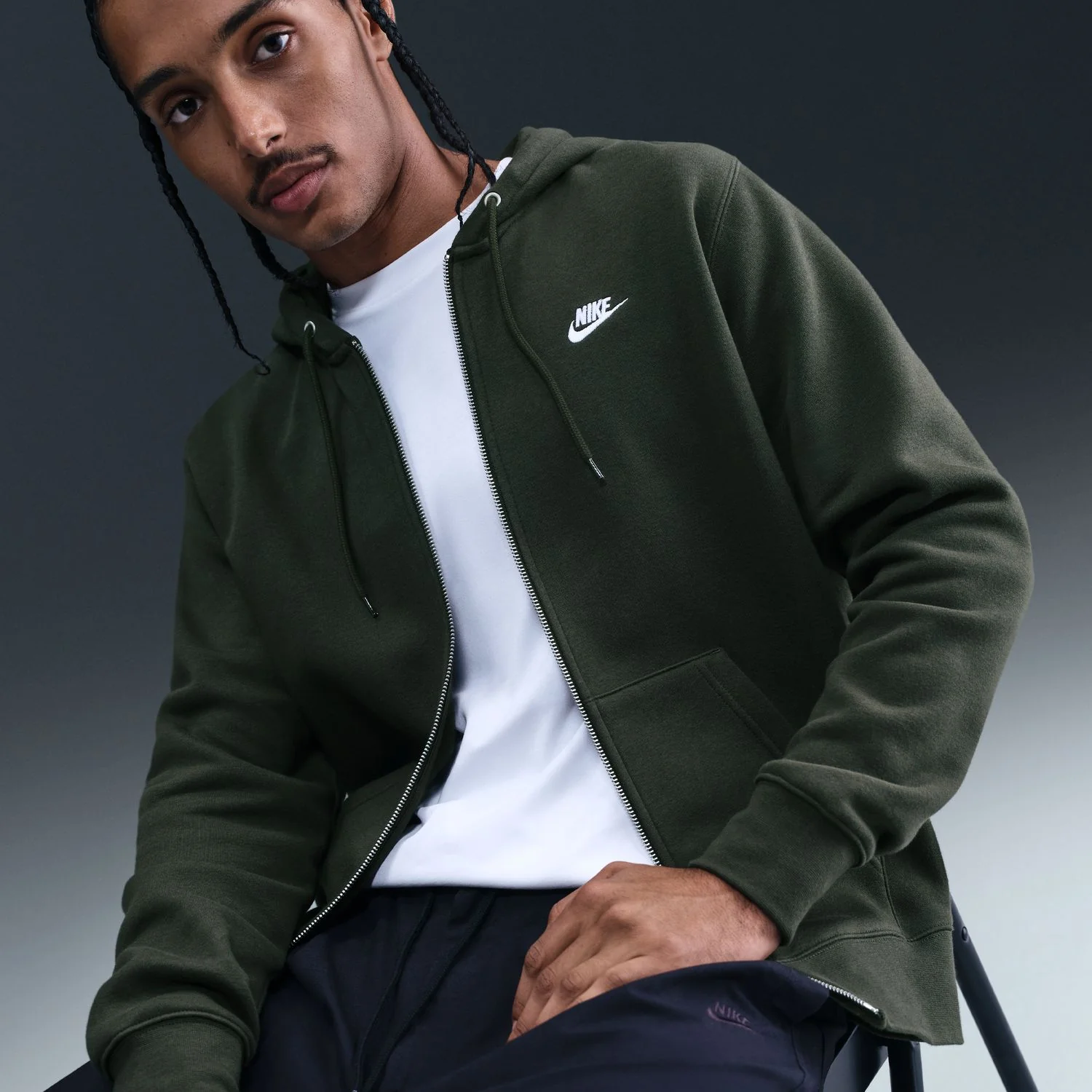 Club Fleece FZ Hoody - Mens - Image 2