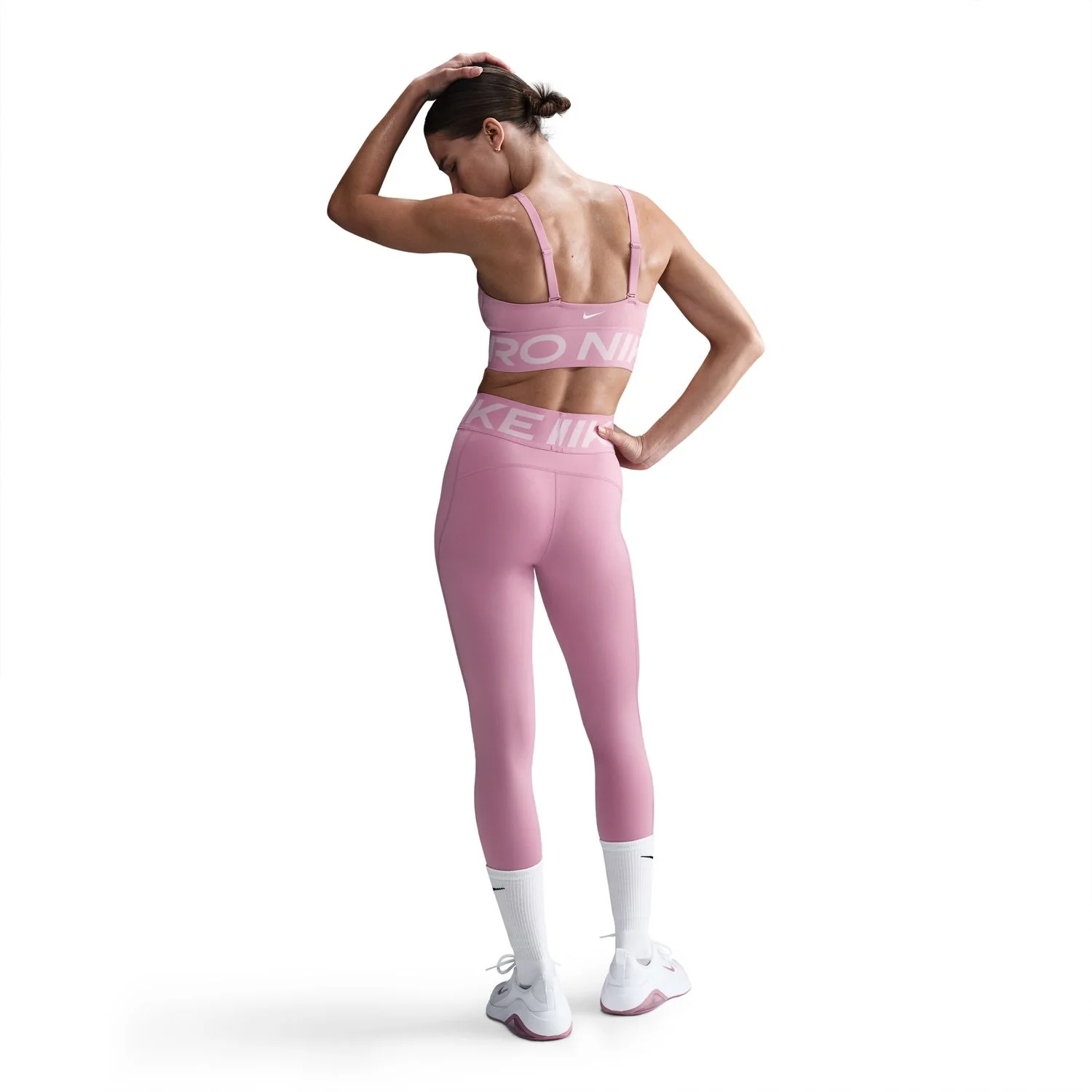 Nike Pro Indy Plunge Bra - Womens - Image 7