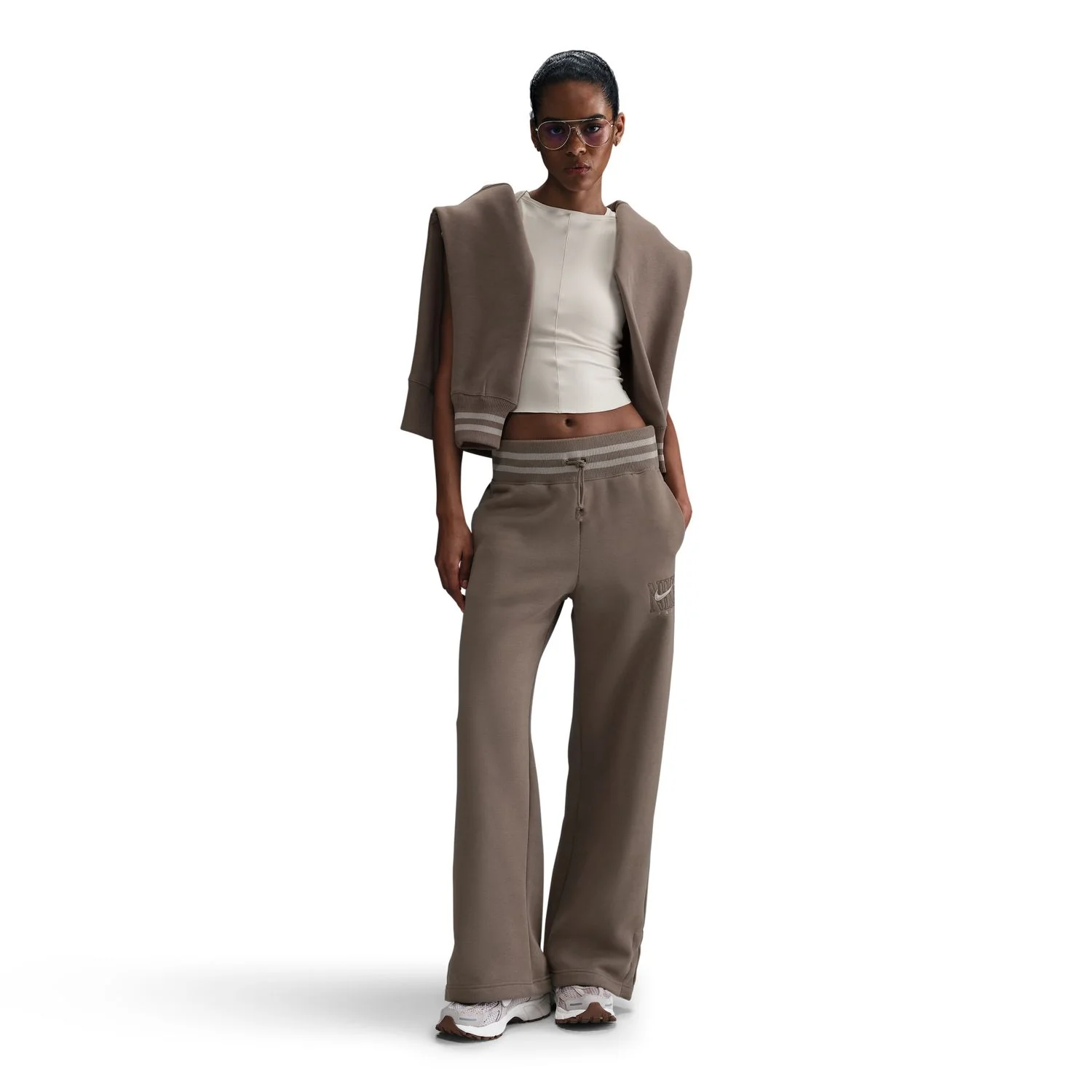 Phoenix Fleece Wide HR Graphic Pant - Womens - Image 3