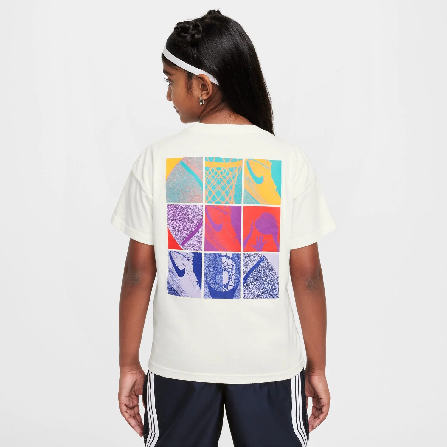 Basketball Squares Tee - Youth - Image 6