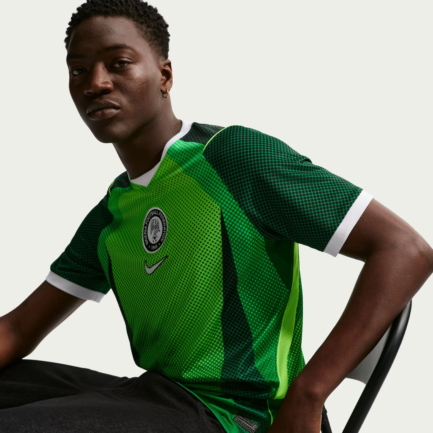 Nigeria 26/27 Replica Home Jersey -Mens - Image 4
