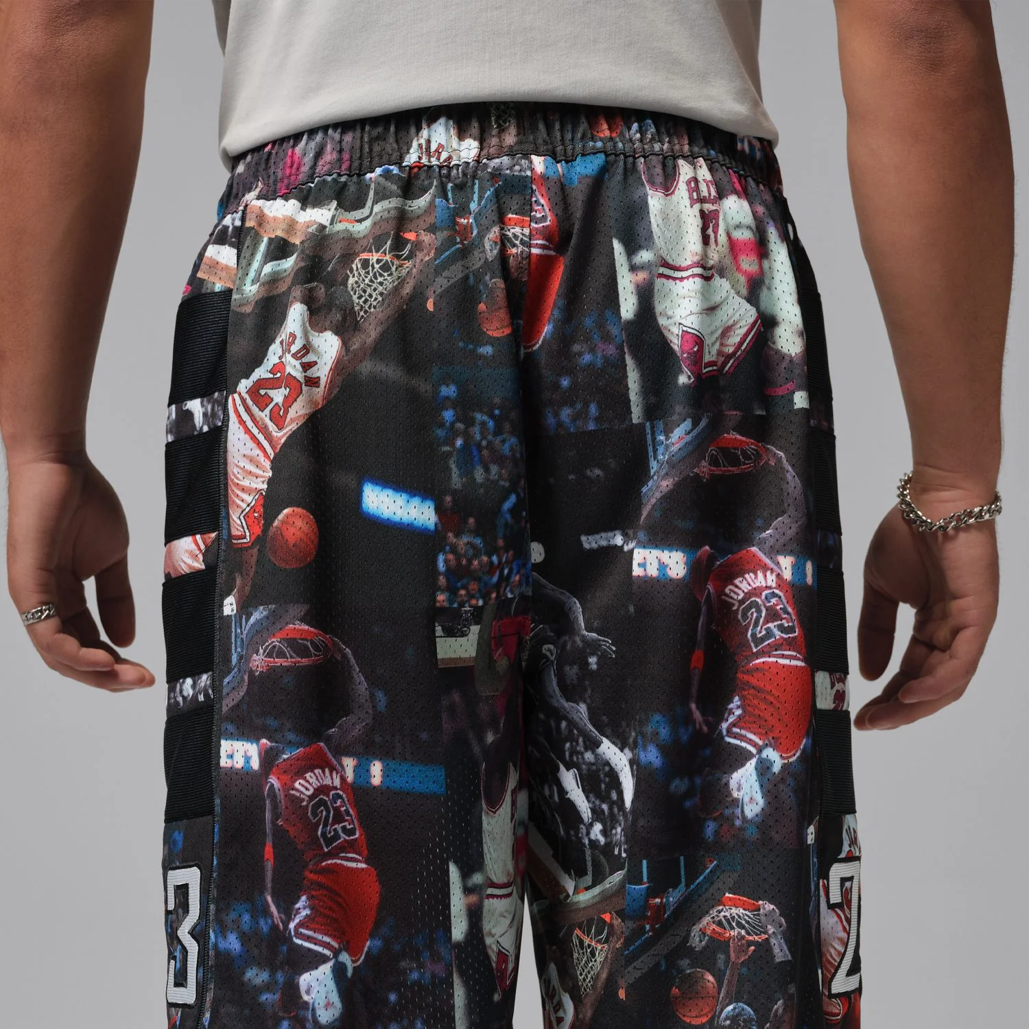 MJ AOP Mesh Shorts - Image 8