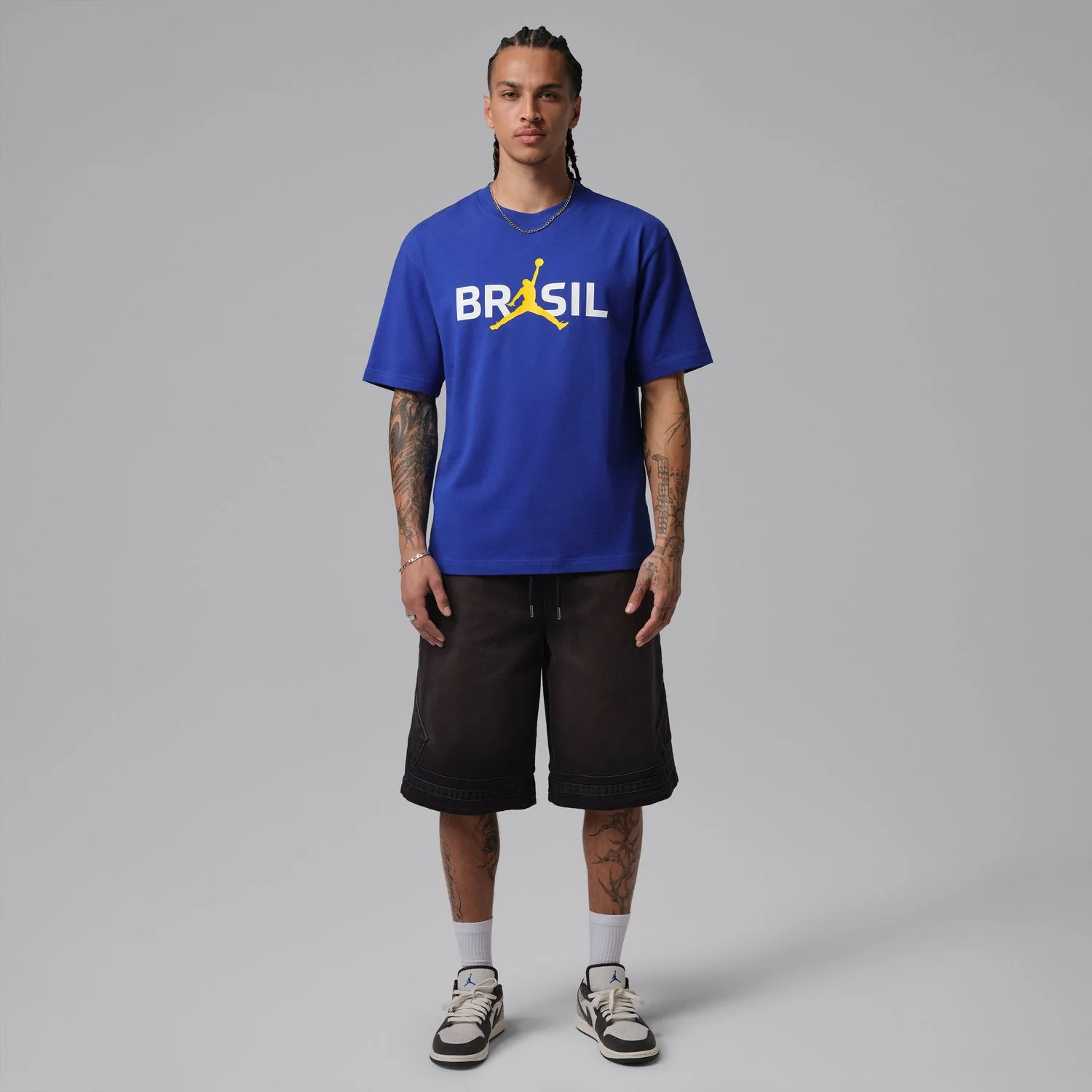 P6 SS Logo Crew -Mens - Image 3