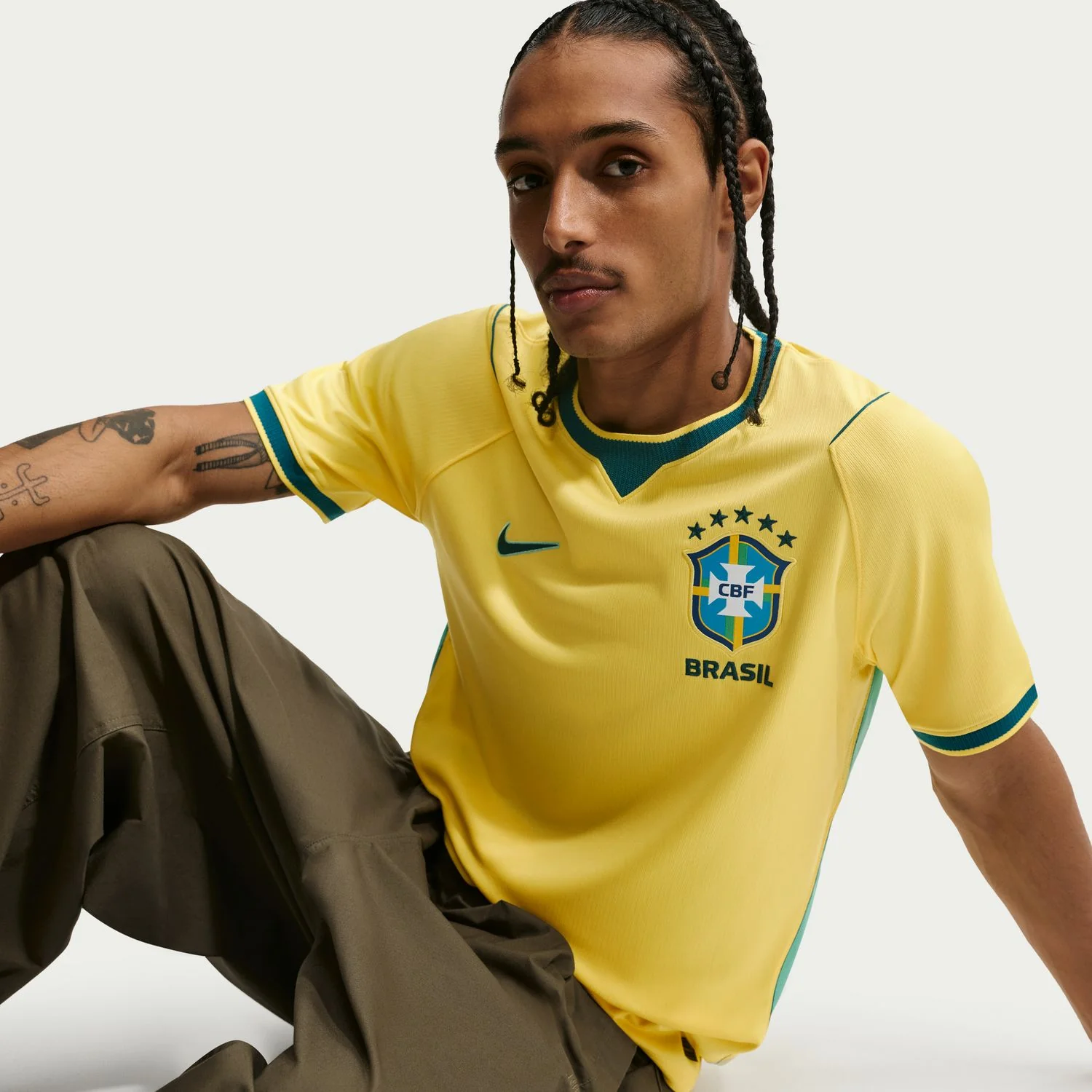 Brazil 26/27 Replica Home Jersey - Mens - Image 2