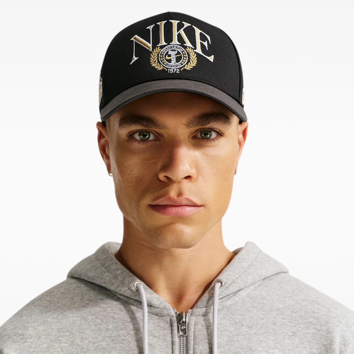 Nike Rise Cap Structured Curved Bill A-Frame Snapback - Image 2