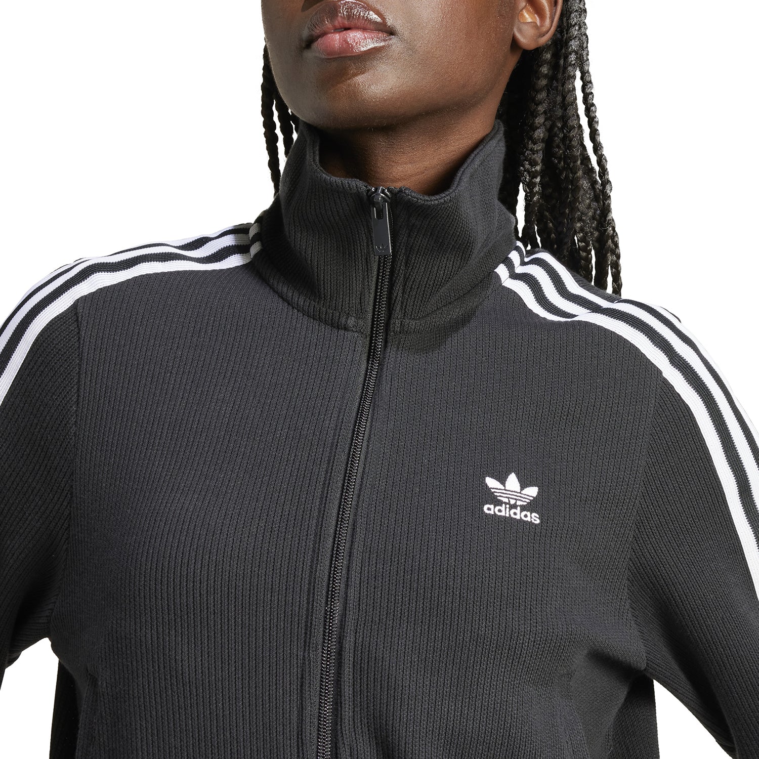 Firebird Knitted Pinstipe Track Jacket - Womens - Image 4