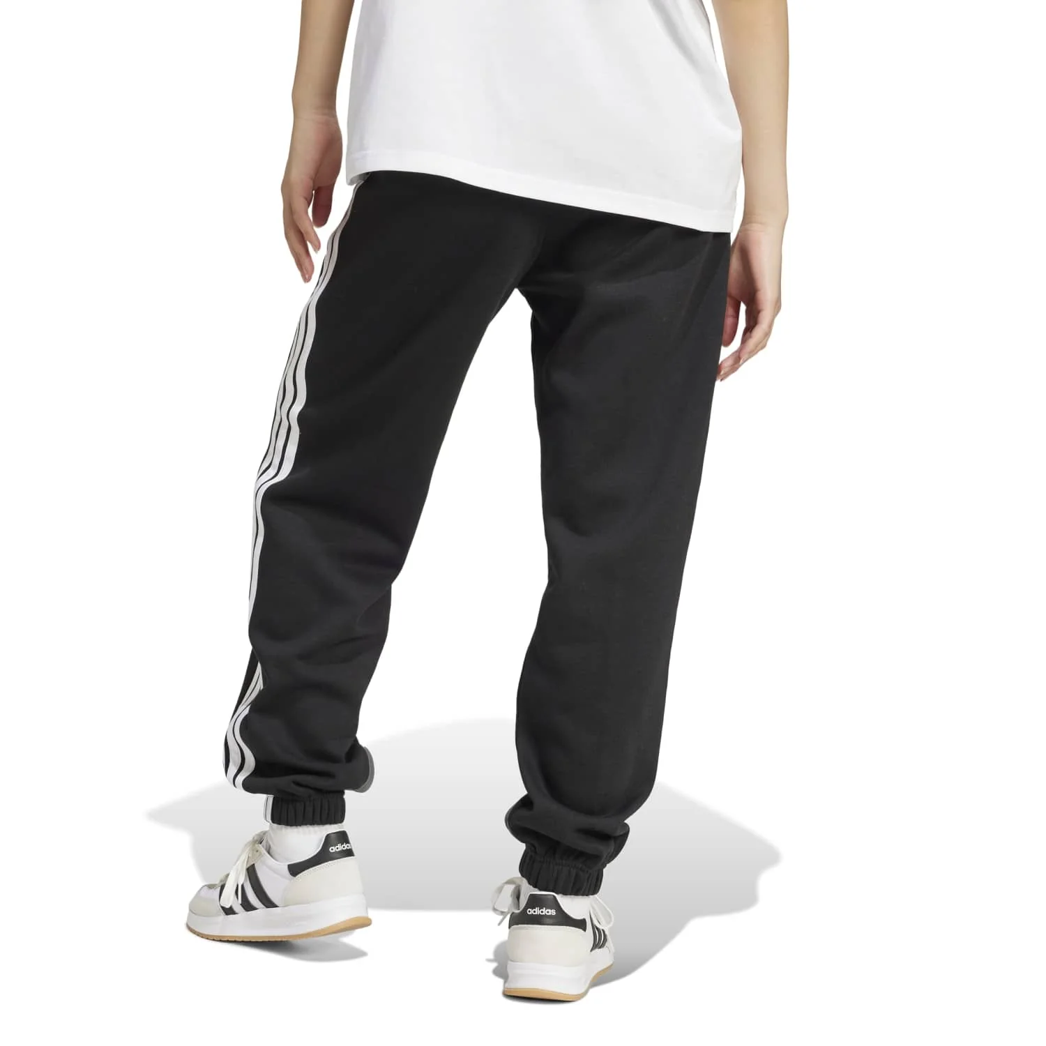 Essentials 3-Stripe Loose Pant - Womens - Image 6