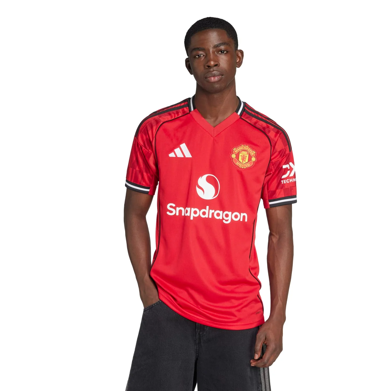 25/26 Manchester United Authentic Home Jersey -Mens - Image 2