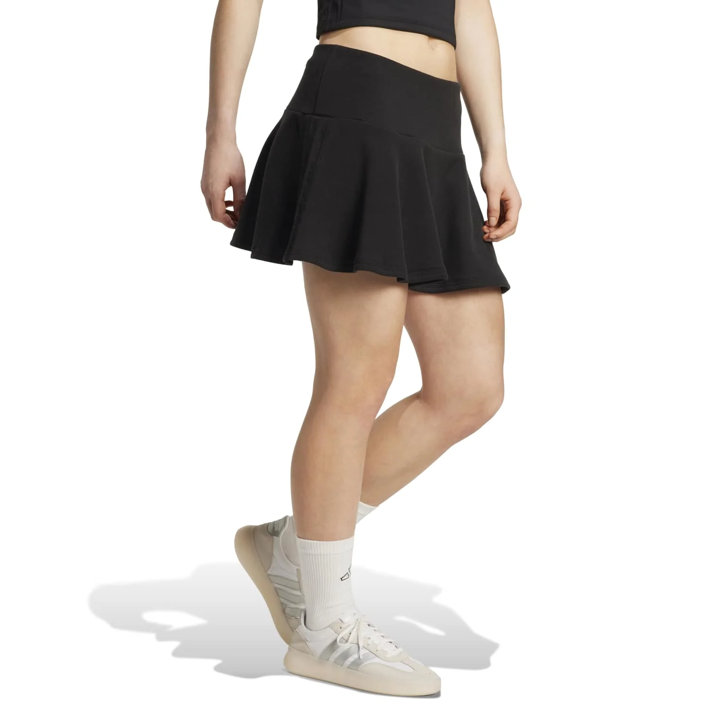 3-Stripes French Terry Skirt - Womens - Image 3