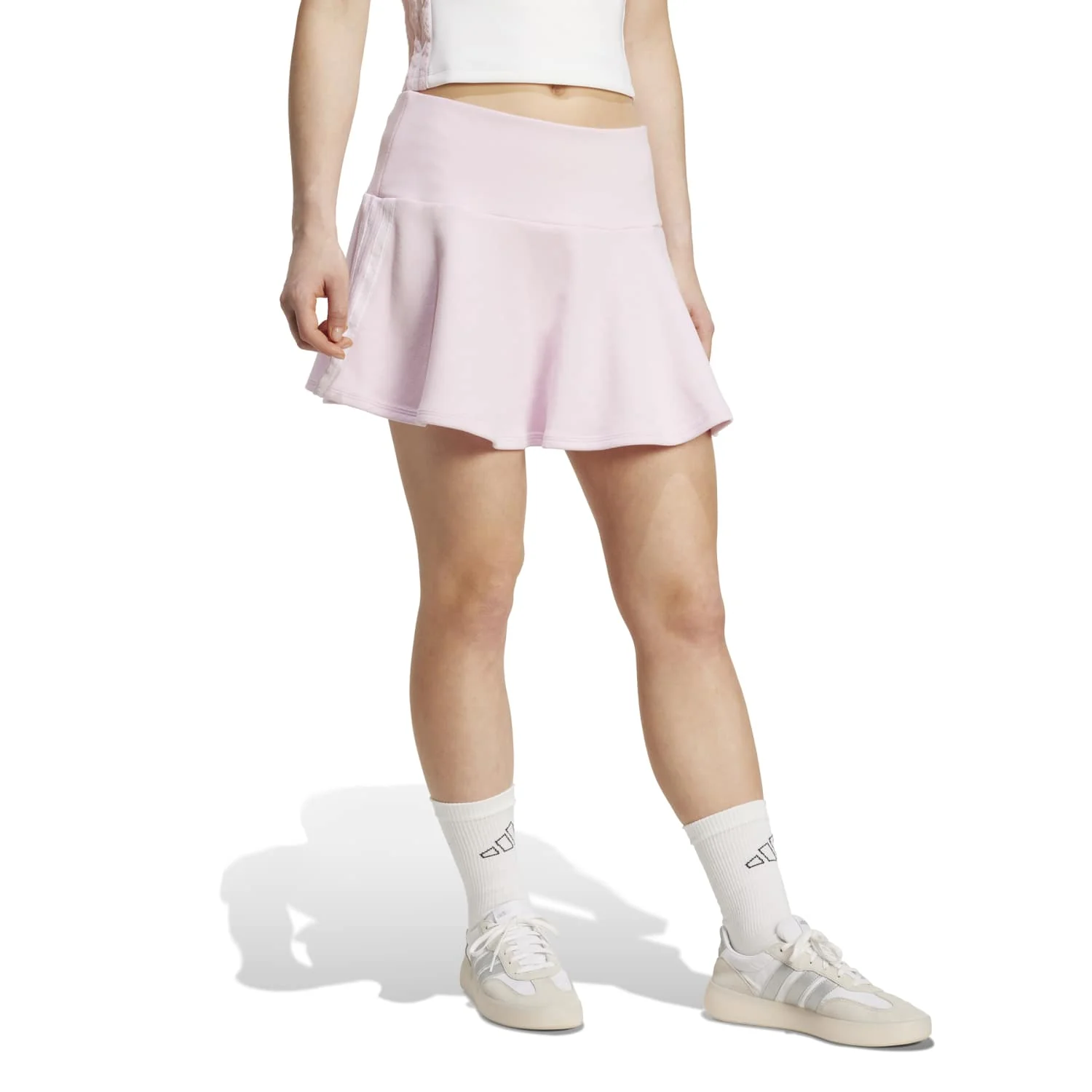3-Stripes French Terry Skirt - Womens - Image 3