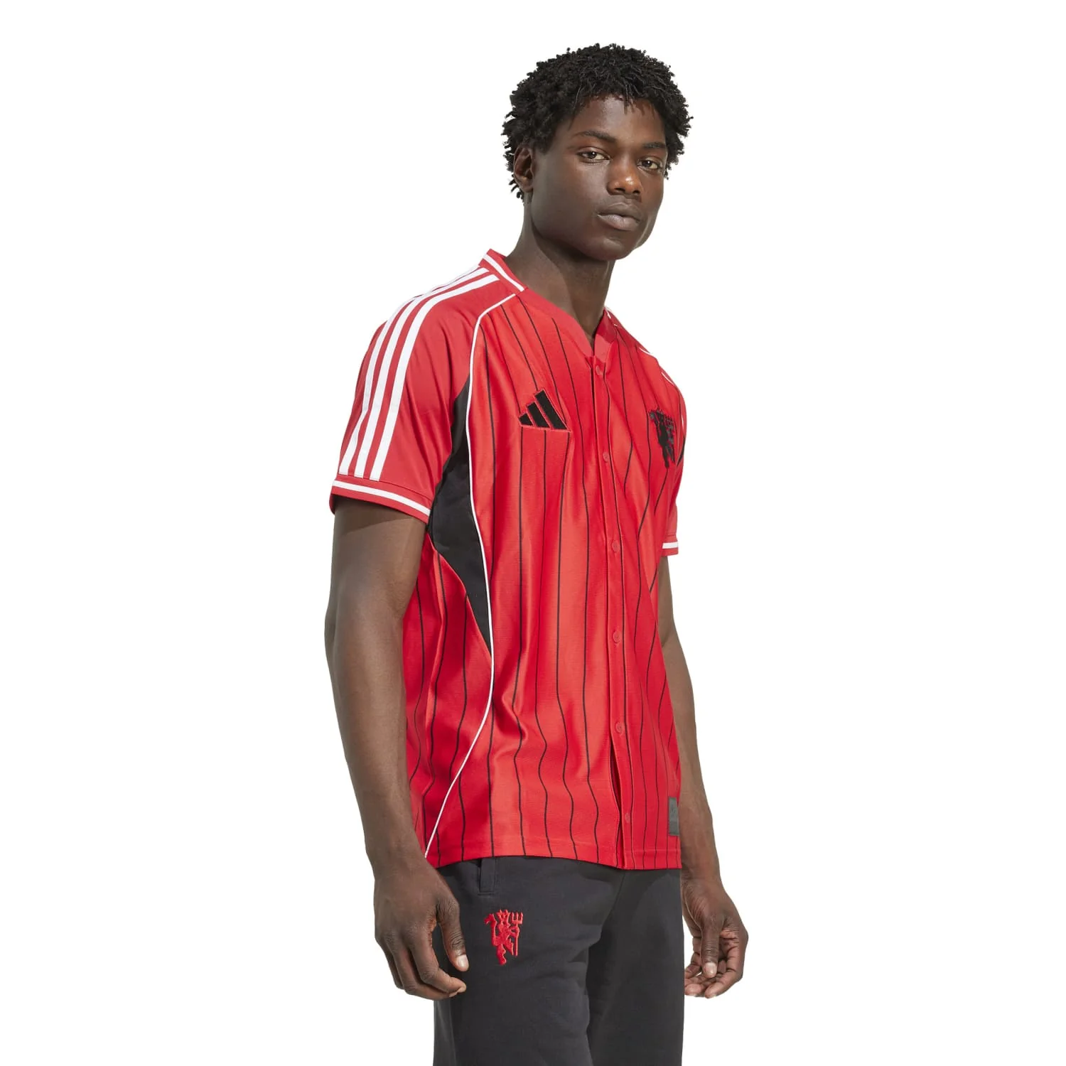 Manchester United Icon LS Polo -Mens - Image 3