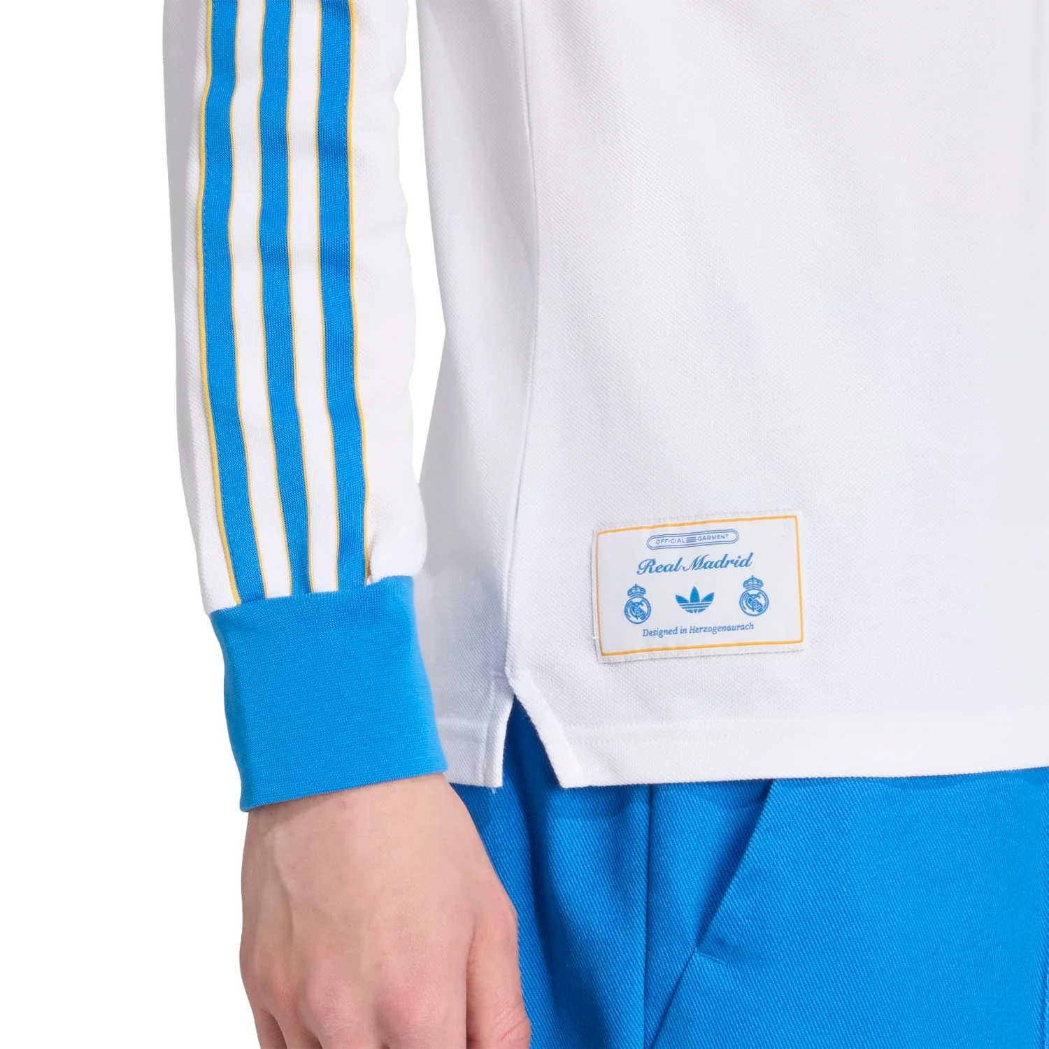 Real Madrid Icon LS Polo -Mens - Image 5