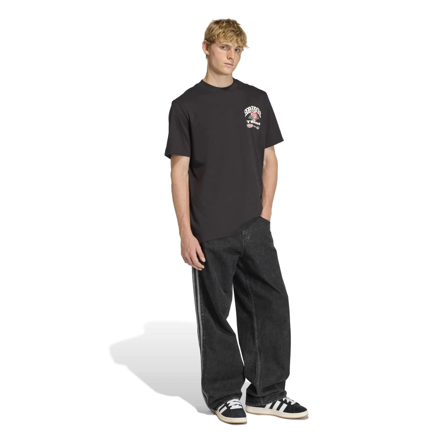Roses Graphic Tee -Mens - Image 3