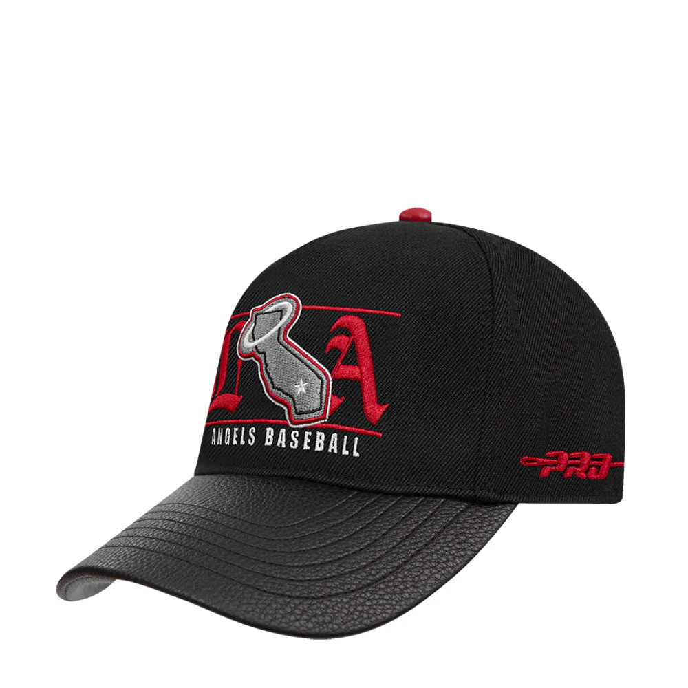 Angels Loyalty Triple Front Pinch Front Strapback - Image 3
