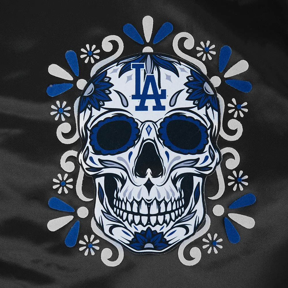 Los Angeles Dodgers Eternal Skull Jacket -Mens - Image 5