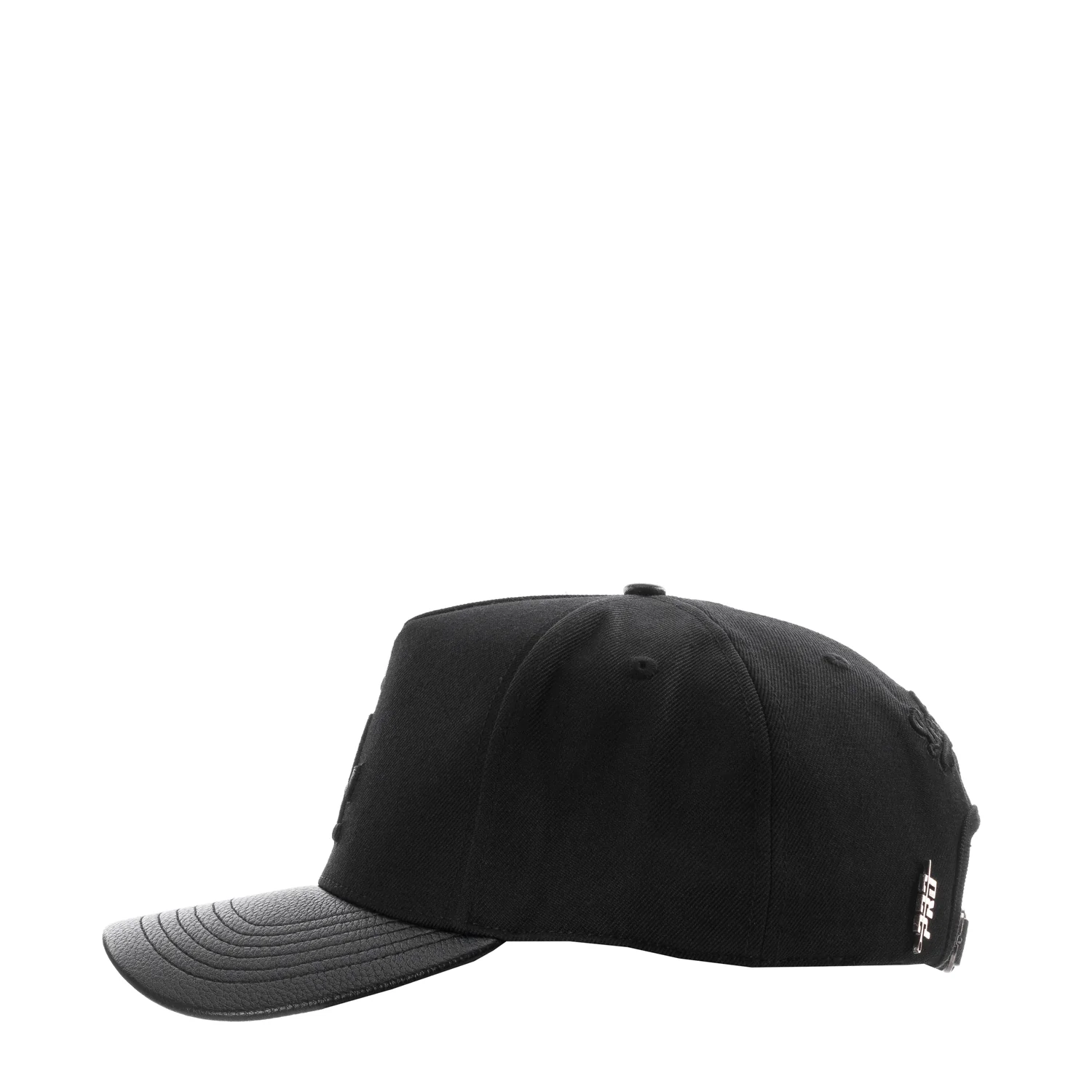 Dodgers Blackout Pinch Front Strapback - Image 3