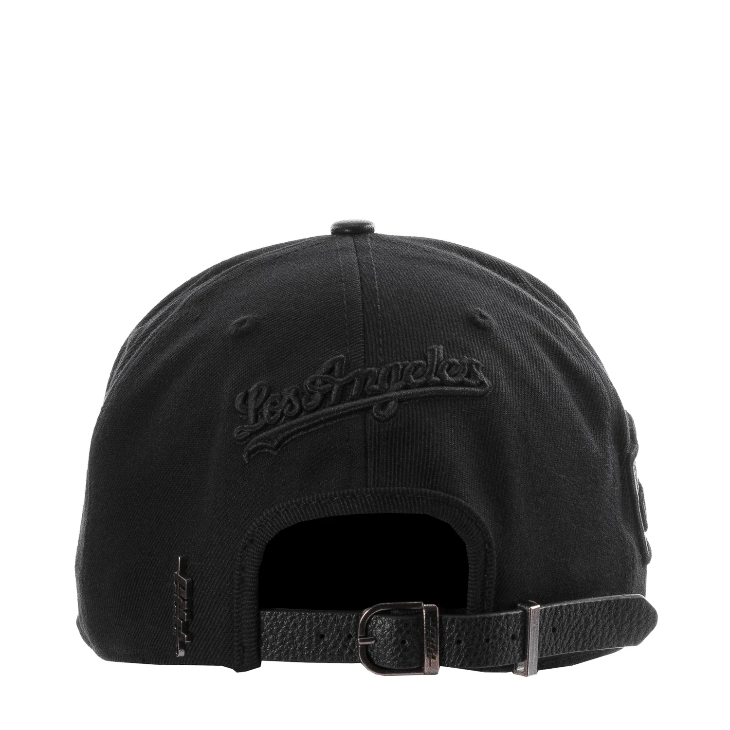 Dodgers Blackout Pinch Front Strapback - Image 4