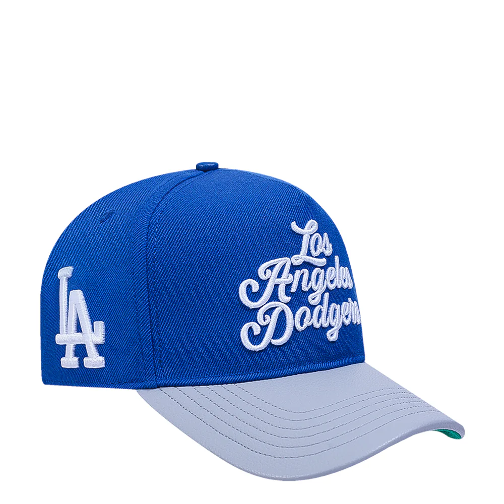 Dodgers Souvenir Pinch Front 2-Tone Strapback - Image 2