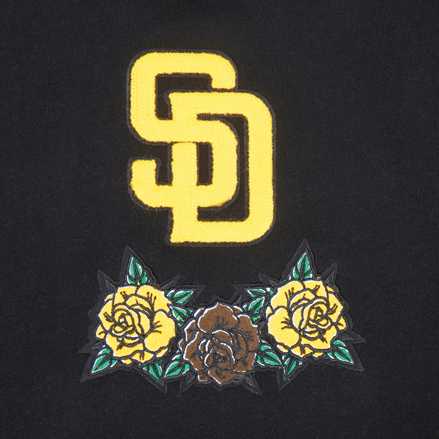 San Diego Padres Wave & Roses Hoodie -Mens - Image 5