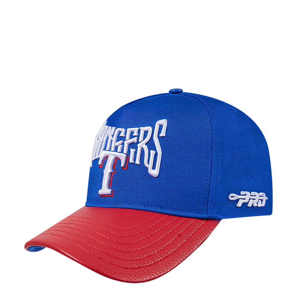 Rangers City Tour 2.0 Pinch Front 2-Tone Strapback - Image 3