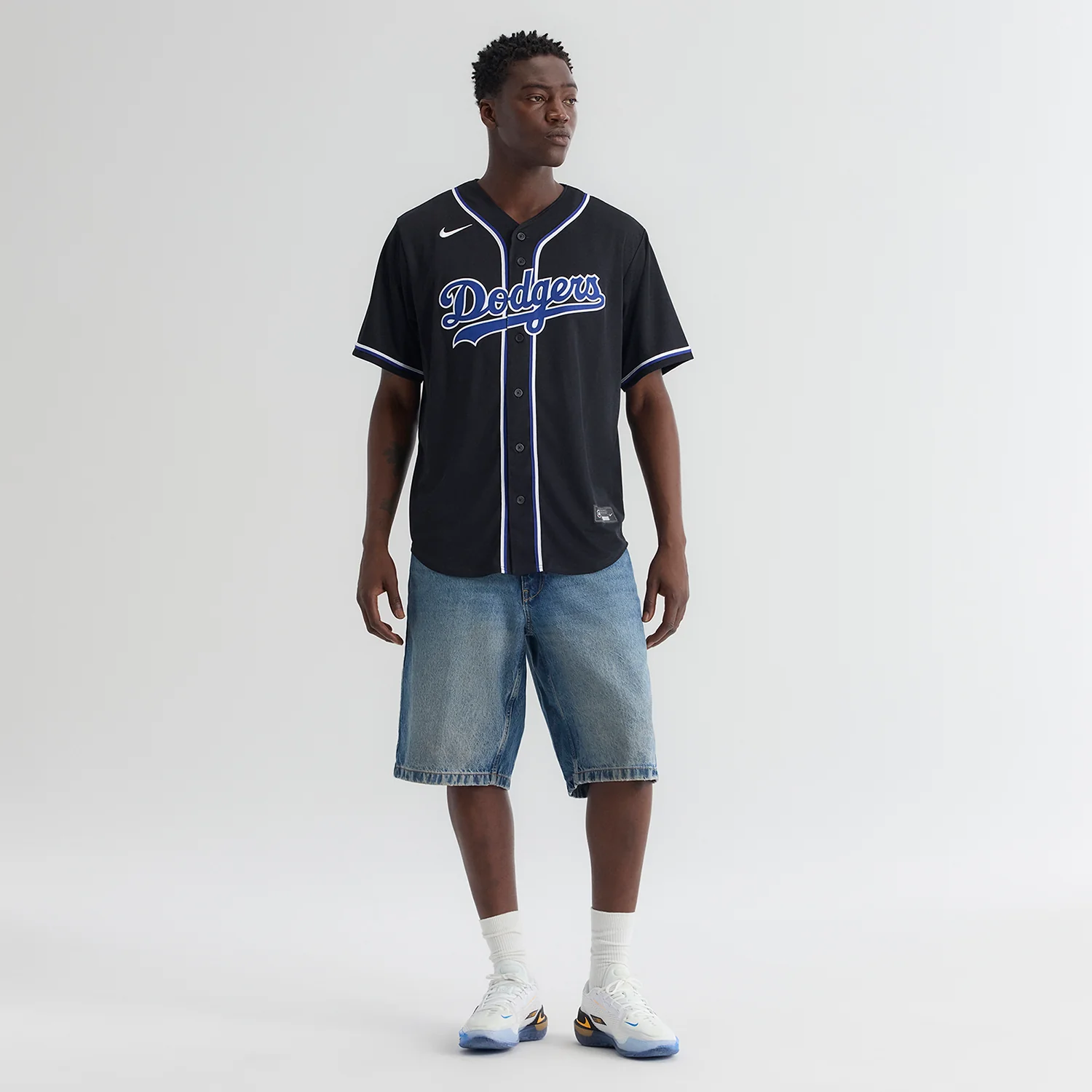 2026 Dodgers Black Replica Jersey -Mens - Image 2