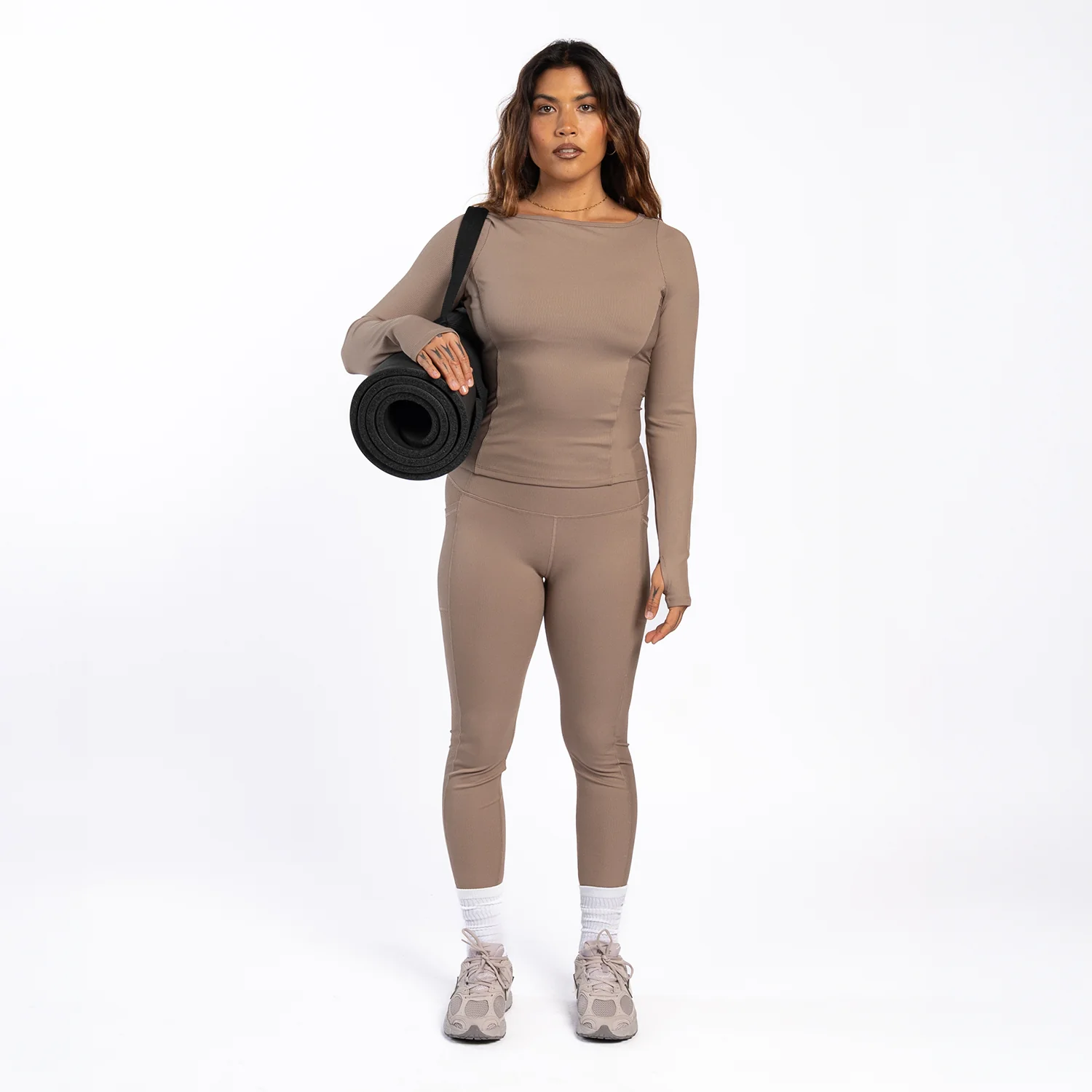 Power Ribbed Legging - Womens - Image 3