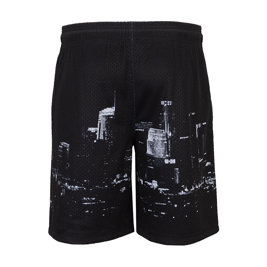 Printed Mesh Short Skyline - Mens - Image 8