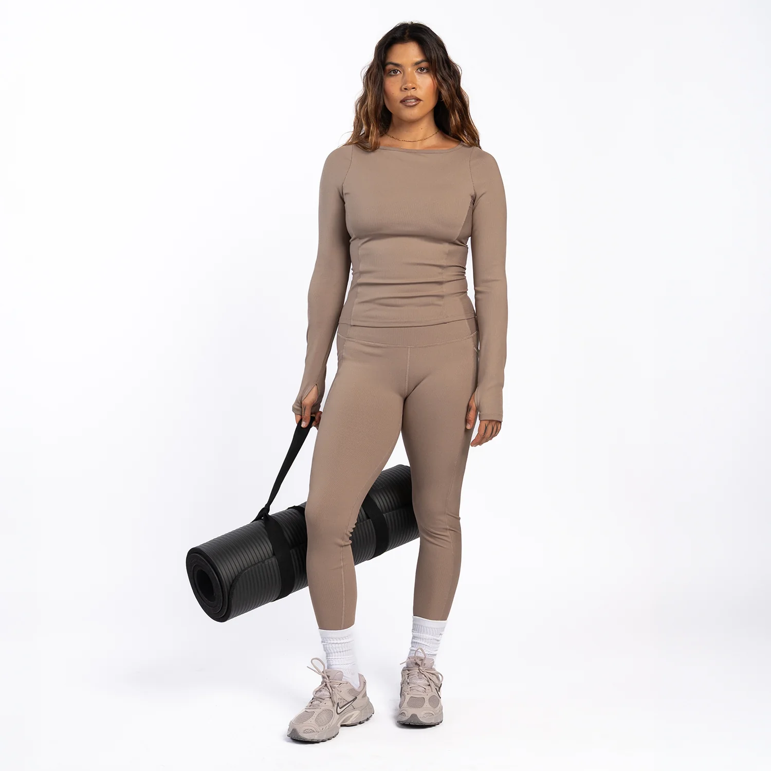 Power Ribbed LS - Womens - Image 3